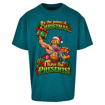 He Man Christmas Oversized T-Shirt