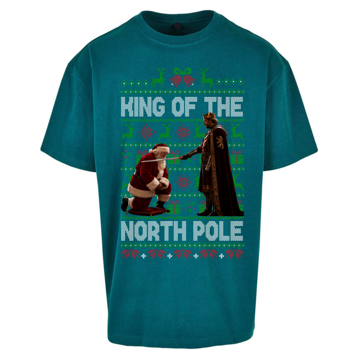 Regal Holiday Gift Oversized T-Shirt
