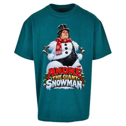 Andre The Giant Christmas Oversized T-Shirt
