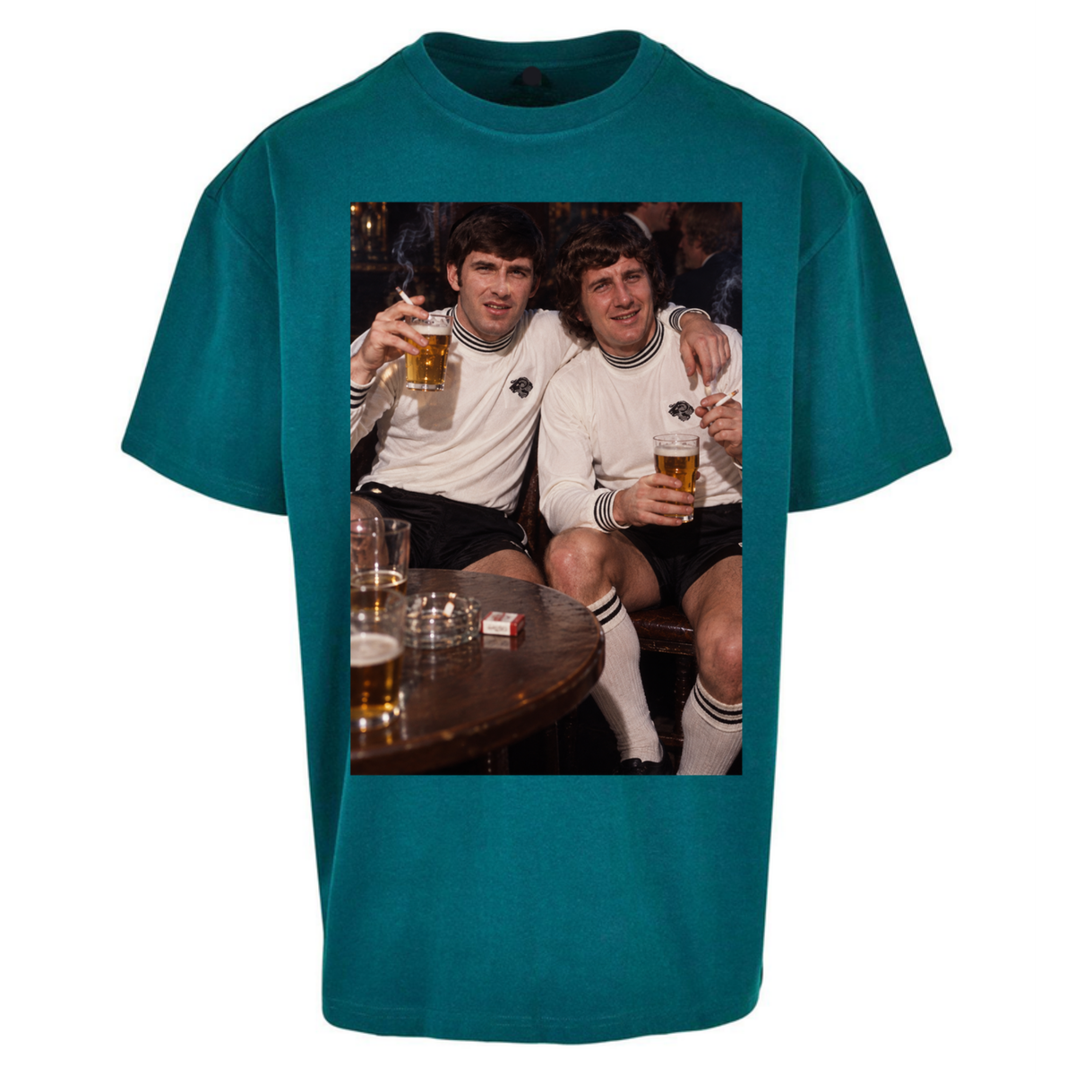 Derby County Legends Night Out Football Oversized T-Shirt