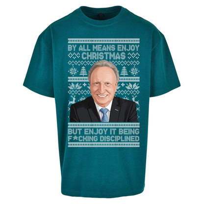 Neil Warnock Christmas Oversized T-Shirt