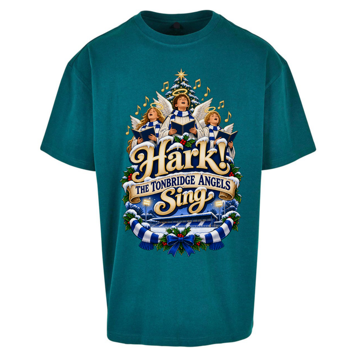 Tonbridge Angels Christmas Oversized T-Shirt