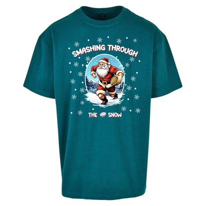 Rugby Santa Clothing Oversized T-Shirt