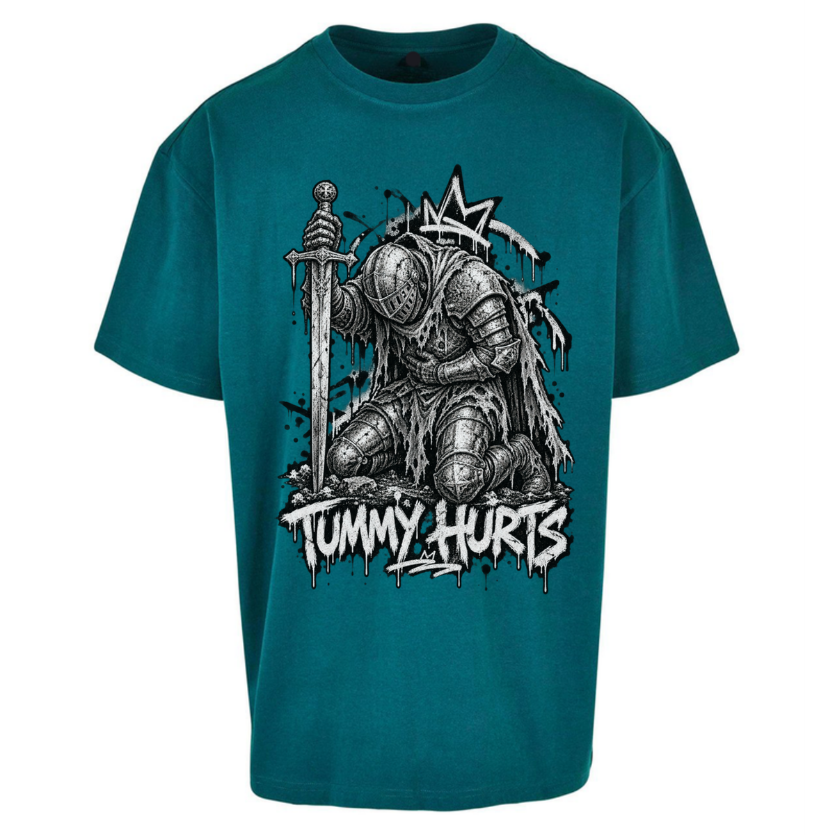 Tummy Hurts Knight Oversized T-Shirt