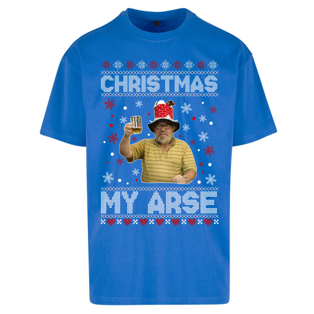 Christmas My Arse Oversized T-Shirt