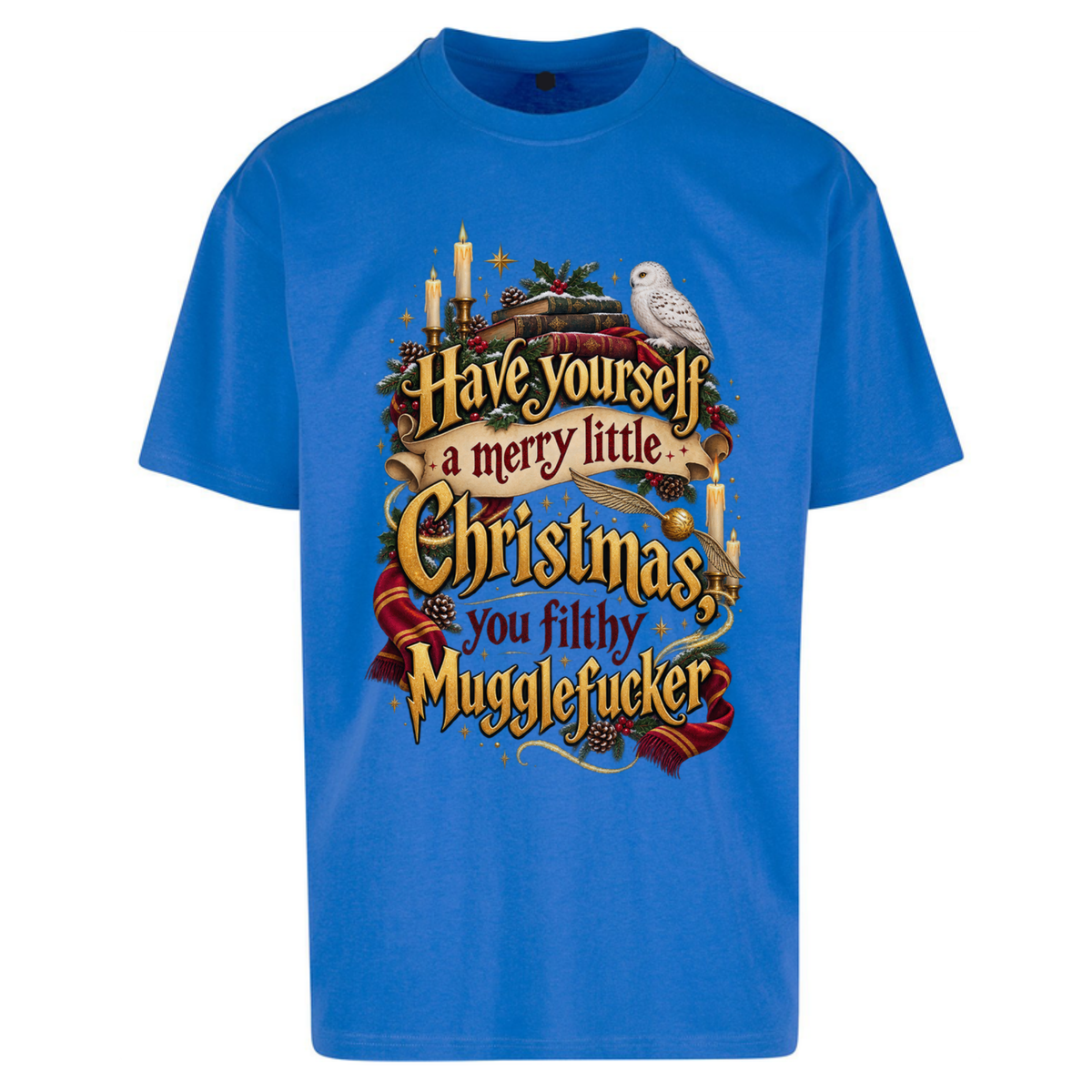 Harry Potter Christmas Oversized T-Shirt