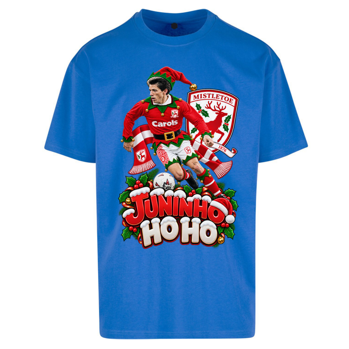 Middlesbrough Christmas Oversized T-Shirt