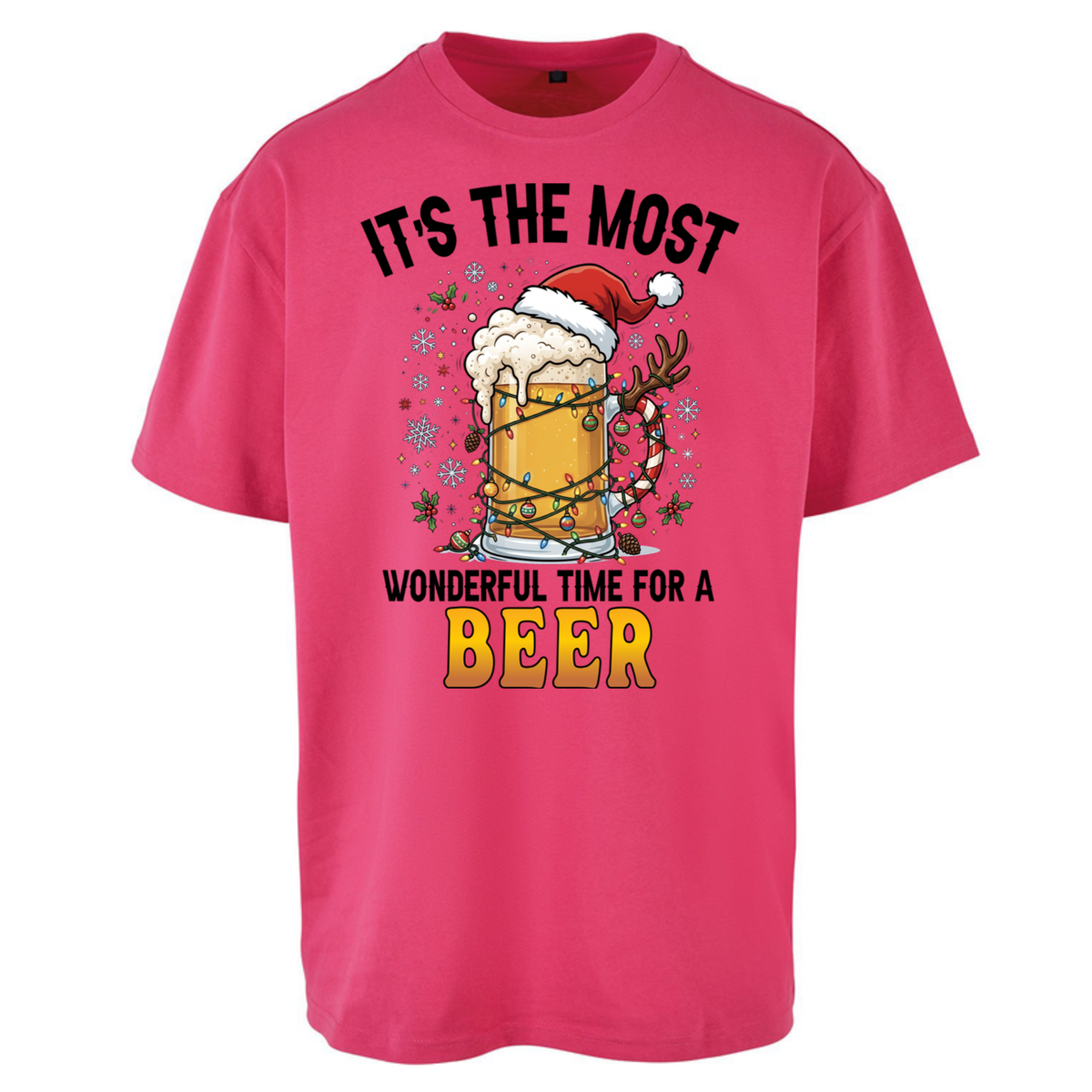 Tee Festive Pub Outfit Oversized T-Shirt