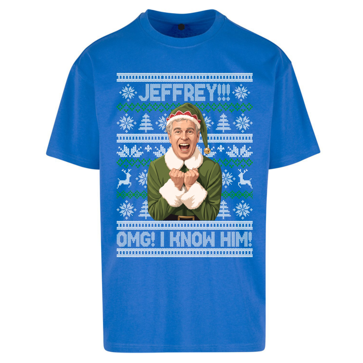 Jeffery Epstein Oversized T-Shirt