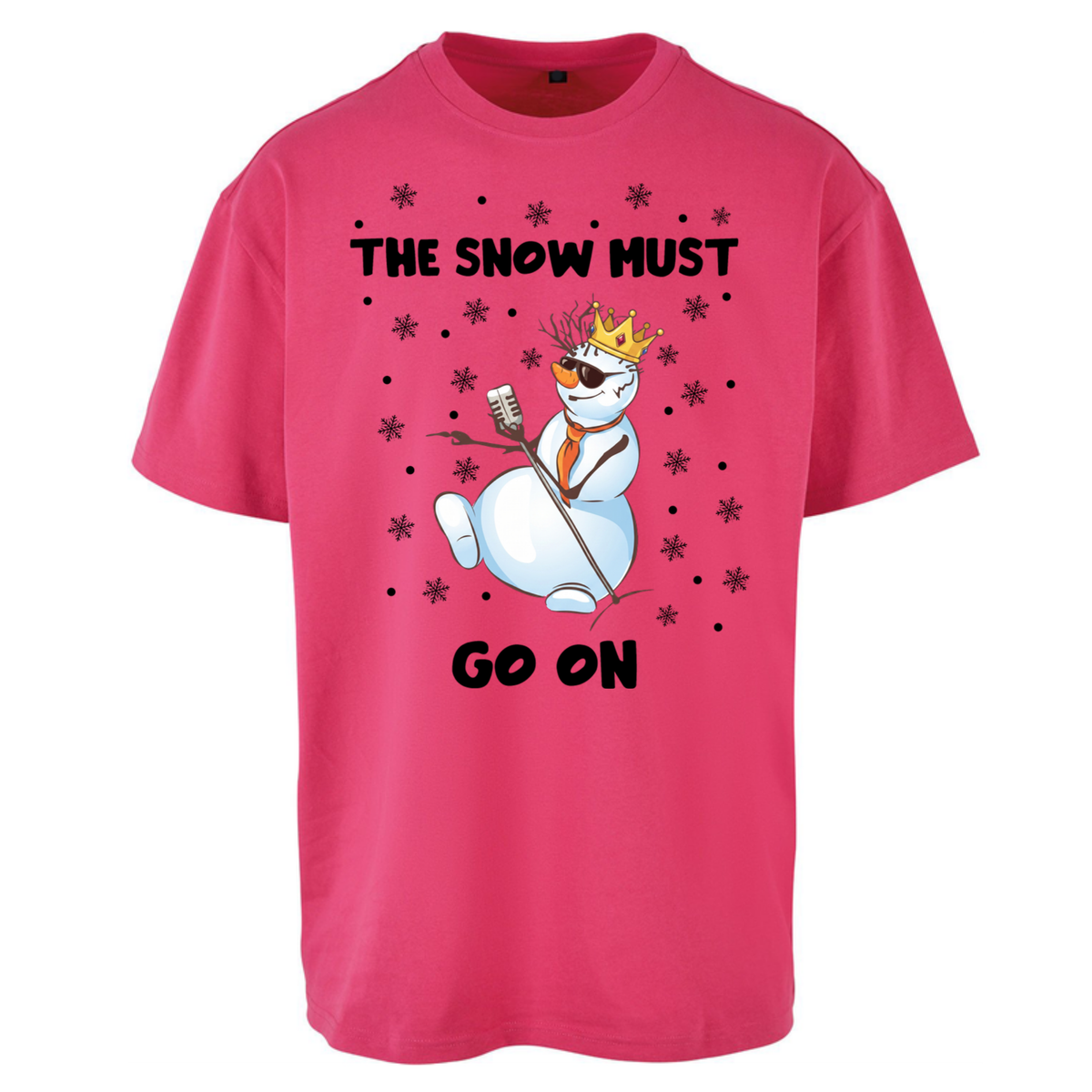 Novelty Winter Wear Oversized T-Shirt