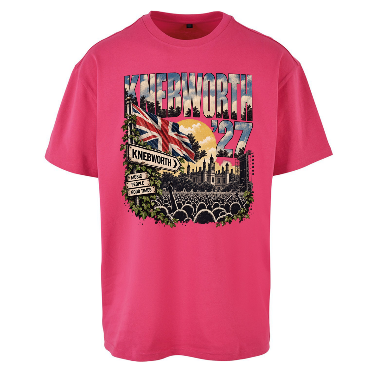 Oasis Knebworth Live '27 Oversized T-Shirt