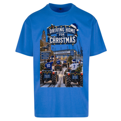 Ipswich Town Christmas Oversized T-Shirt