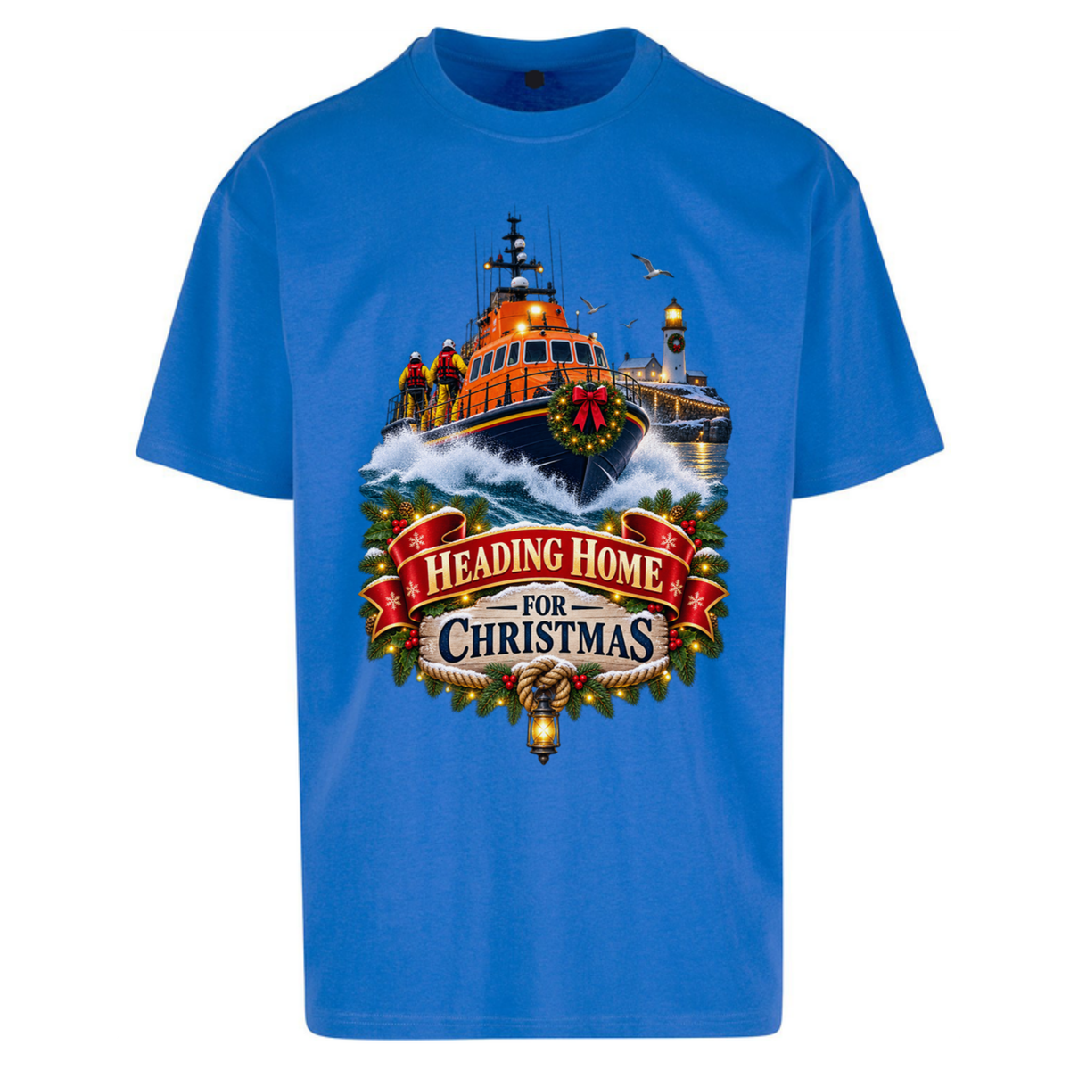 RNLI Christmas Oversized T-Shirt