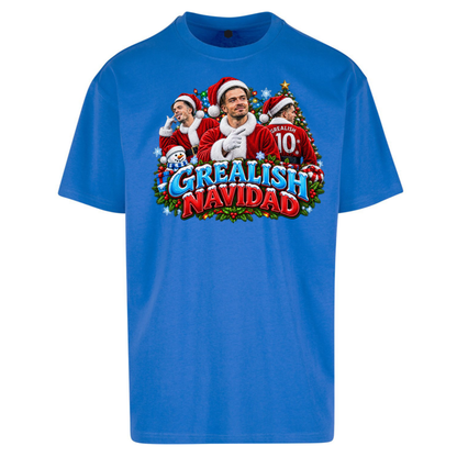 Grealish Navidad Oversized T-Shirt