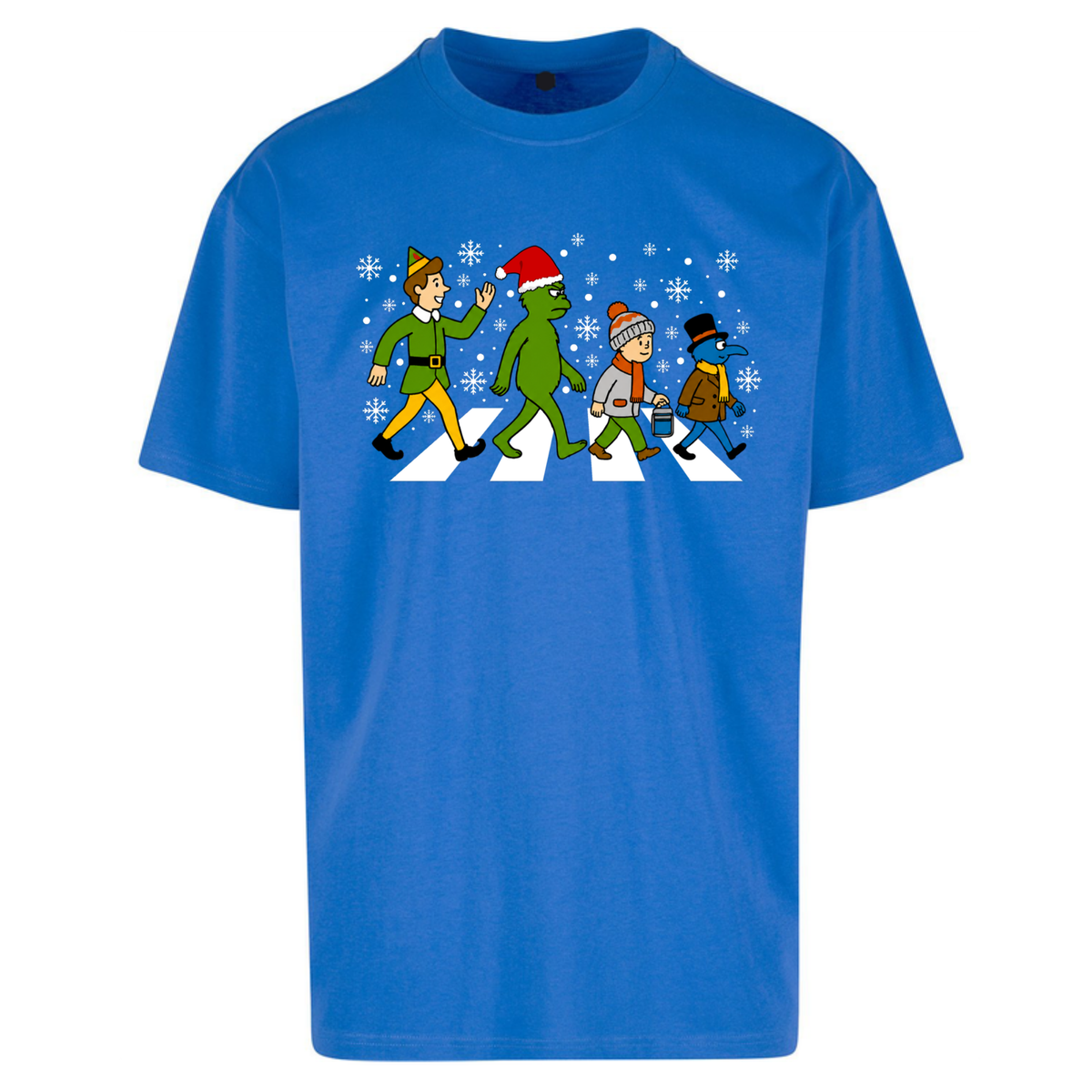 Abbey Road Walk Christmas jumper Oversized T-Shirt