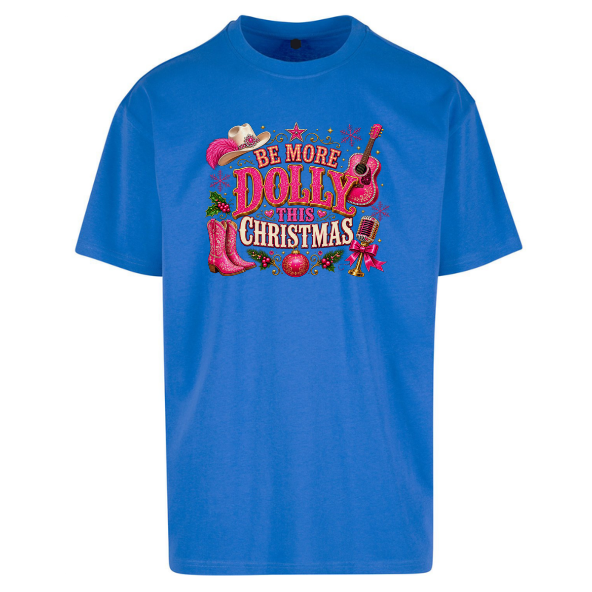 Dolly Parton Christmas Oversized T-Shirt