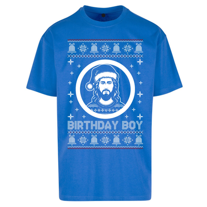 Jesus Birthday Christmas Oversized T-Shirt