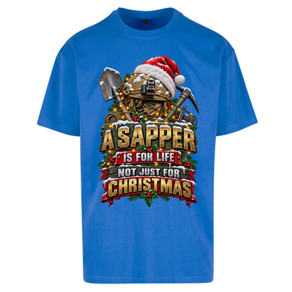 Royal Engineers Sappers Christmas Oversized T-Shirt