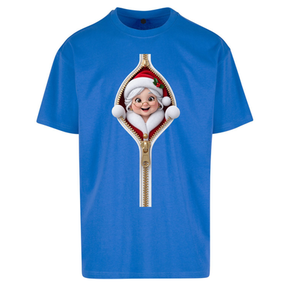 Mrs Claus Outfit Oversized T-Shirt