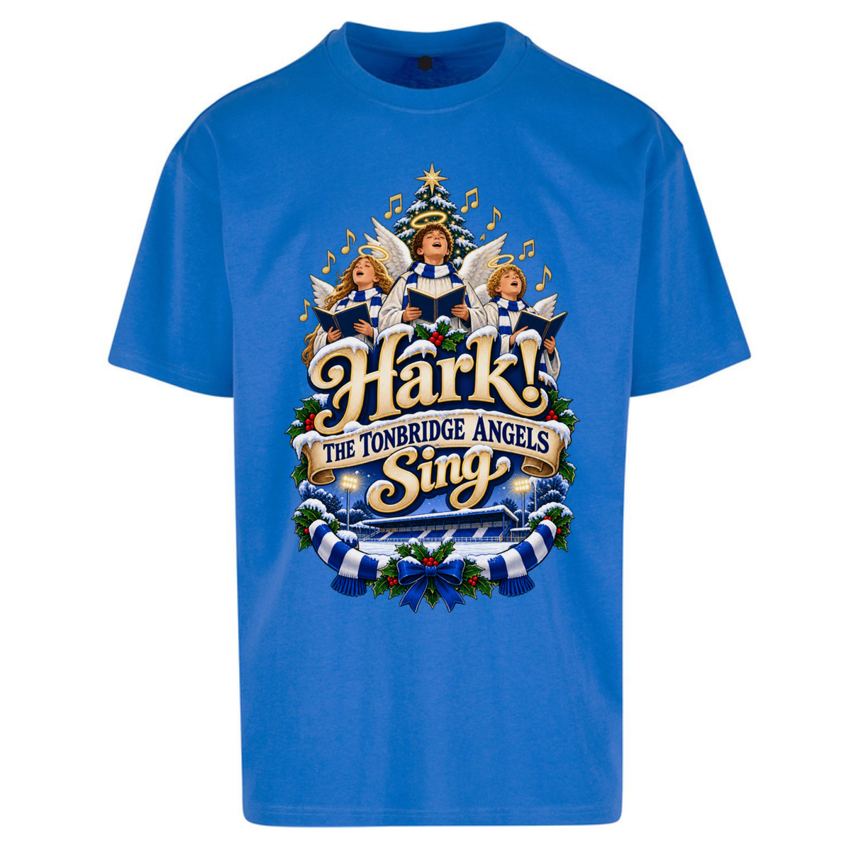 Tonbridge Angels Christmas Oversized T-Shirt