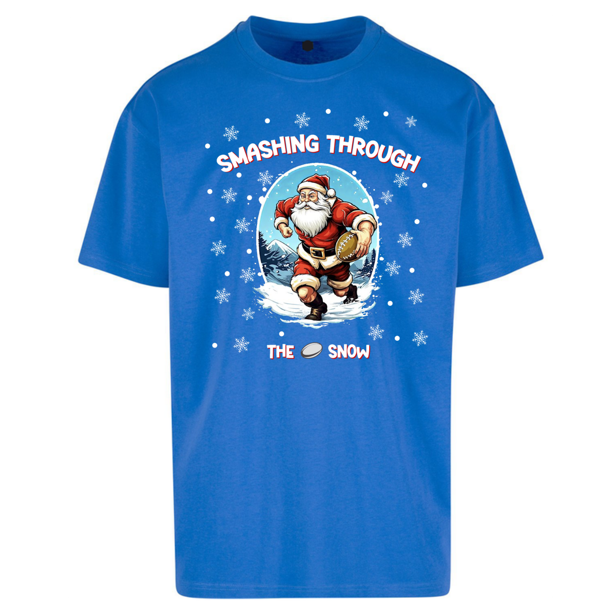Rugby Santa Clothing Oversized T-Shirt