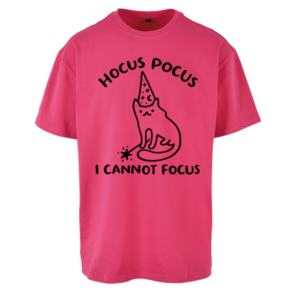 Hocus Pocus I Cannot Focus Oversized T-Shirt