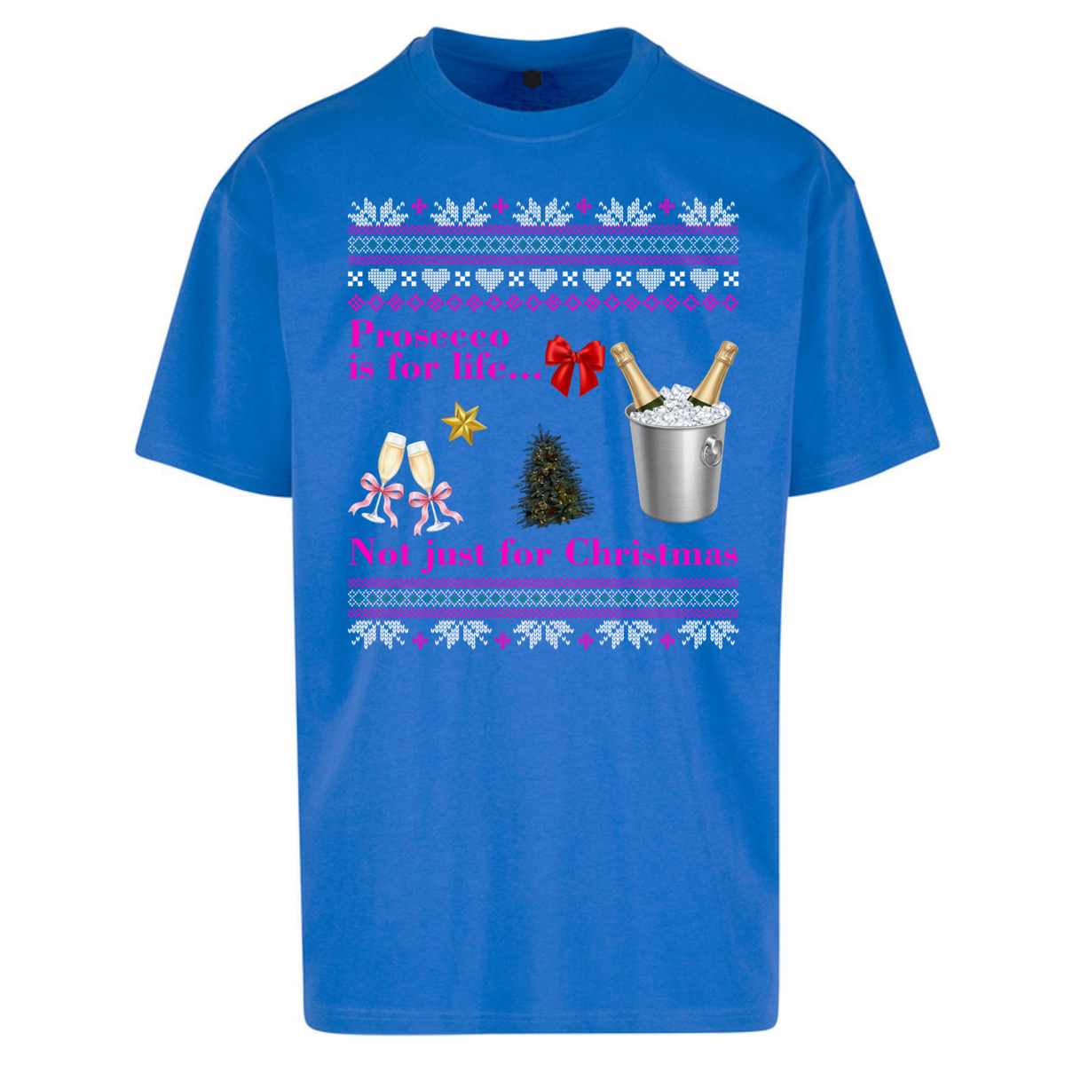 Prosecco Gift Top Oversized T-Shirt