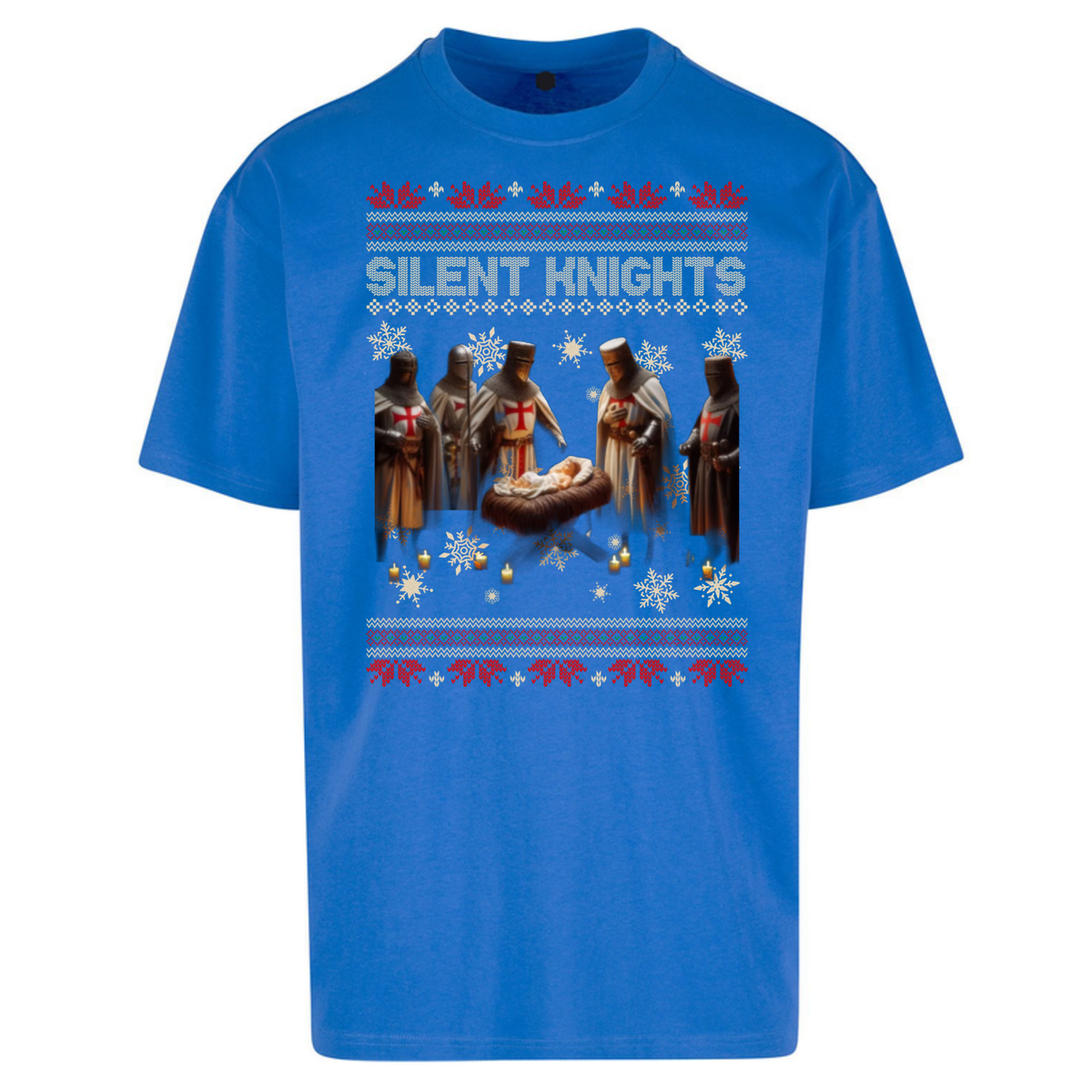 Silent Knights Gift Oversized T-Shirt