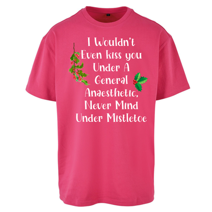 Cheeky Festive Slogan Oversized T-Shirt
