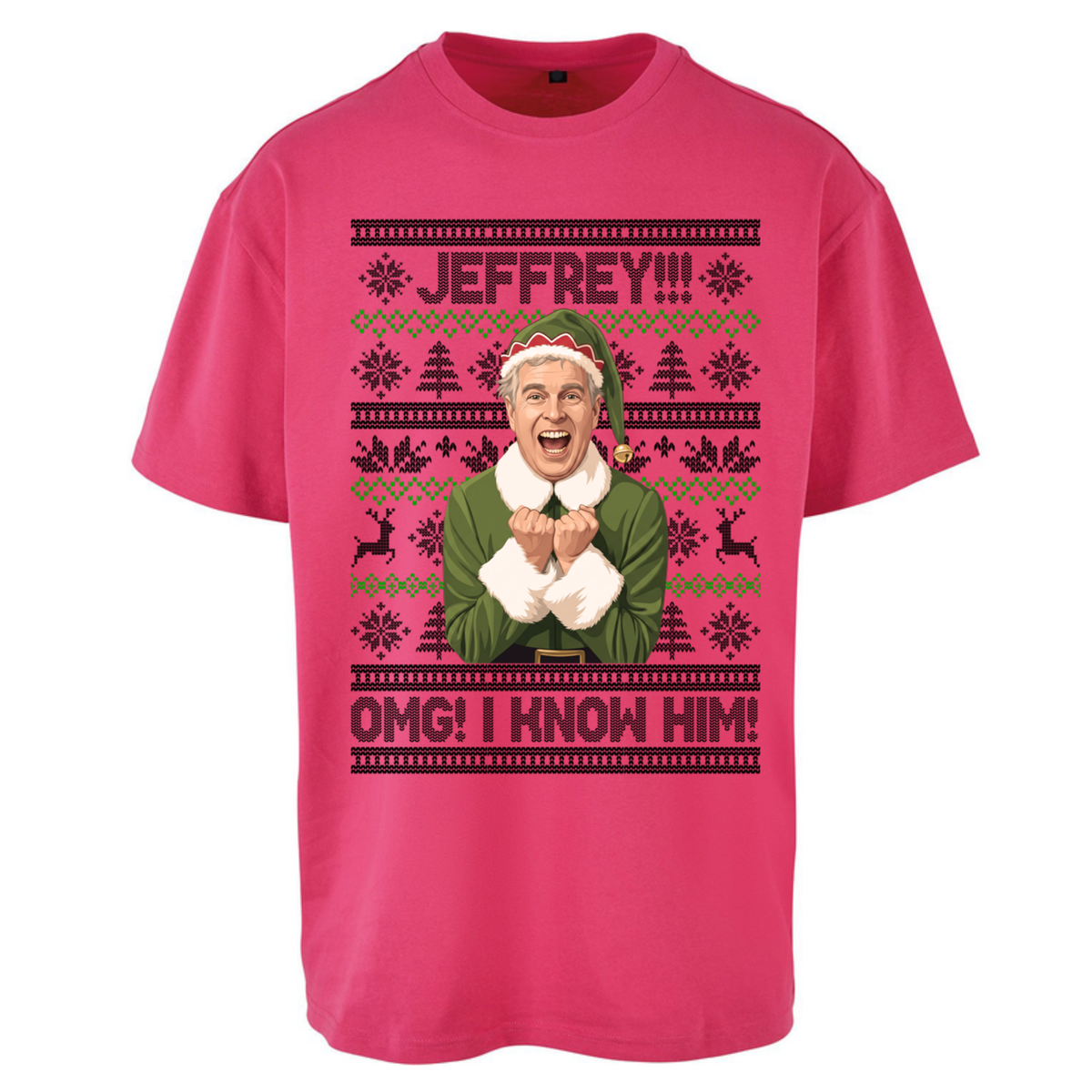 Jeffery Epstein Oversized T-Shirt