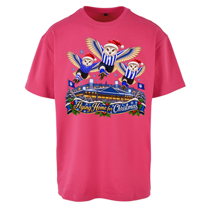 Sheff Wed Christmas Oversized T-Shirt