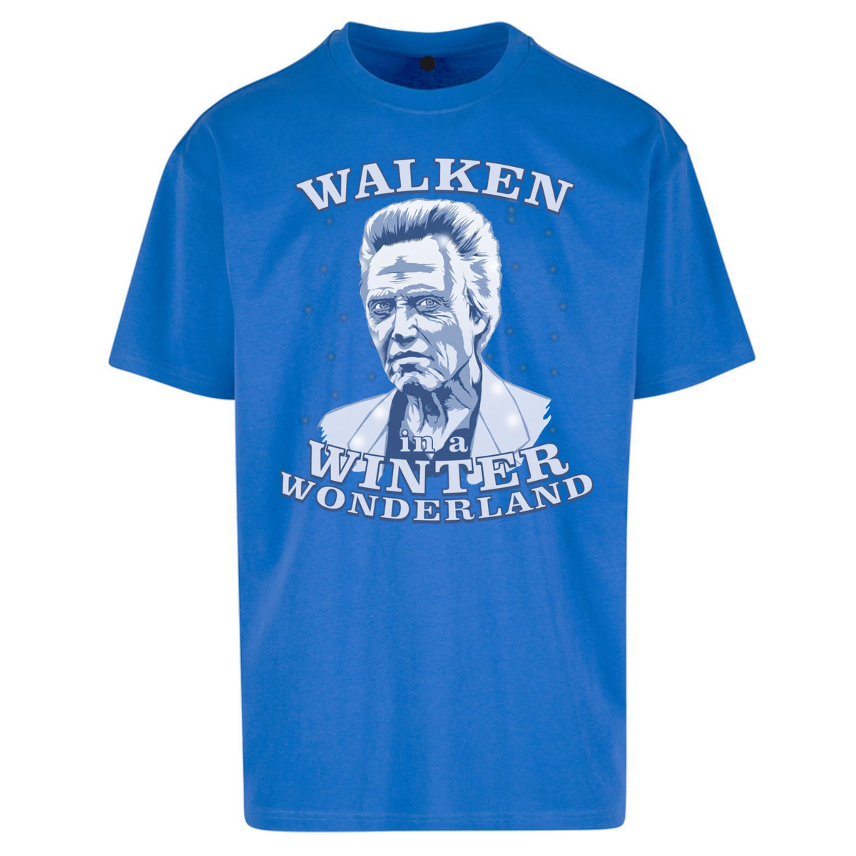 Christopher Walken Christmas Oversized T-Shirt