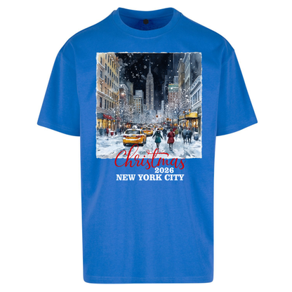 New York Winter Gift Oversized T-Shirt
