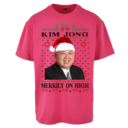 Kim Jong Christmas Oversized T-Shirt