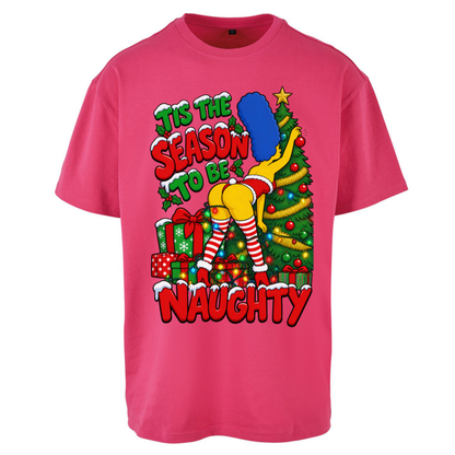 Simpsons Christmas Oversized T-Shirt