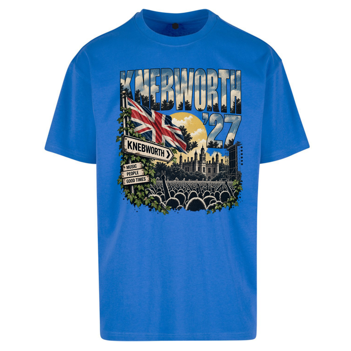 Oasis Knebworth Live '27 Oversized T-Shirt