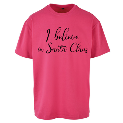 Santa Faith Gift Oversized T-Shirt