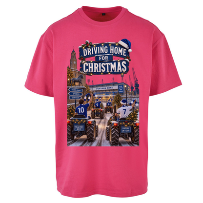 Ipswich Town Christmas Oversized T-Shirt