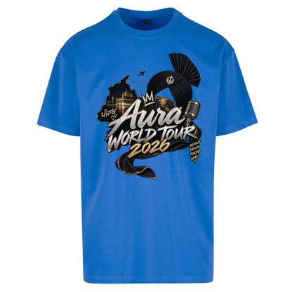 Diljit Dosanjh Aura World Tour 2026 Oversized T-Shirt