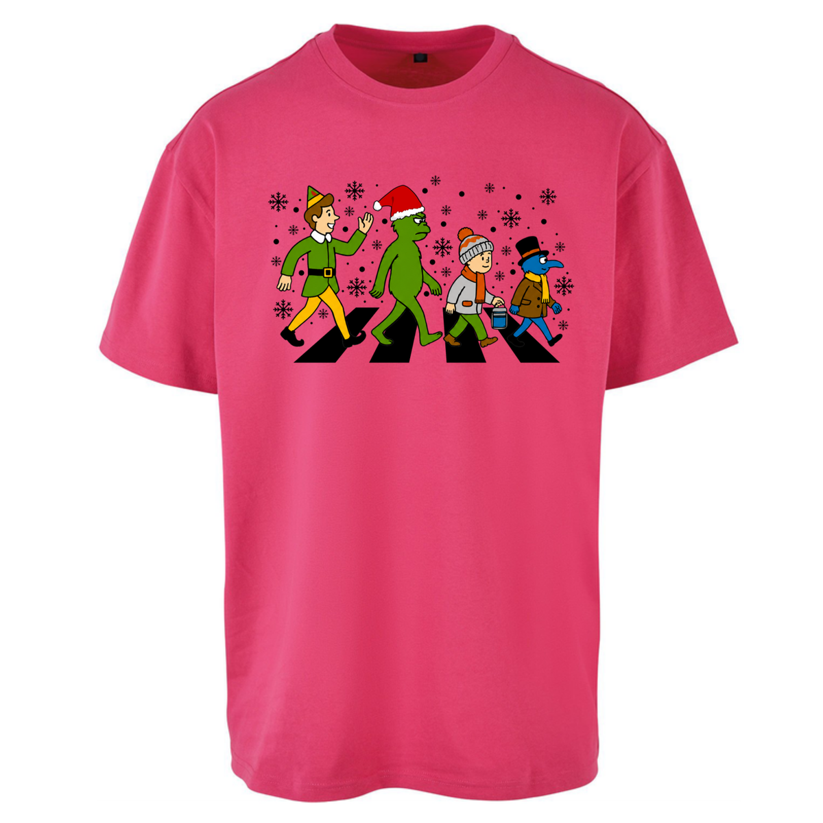 Abbey Road Walk Christmas jumper Oversized T-Shirt