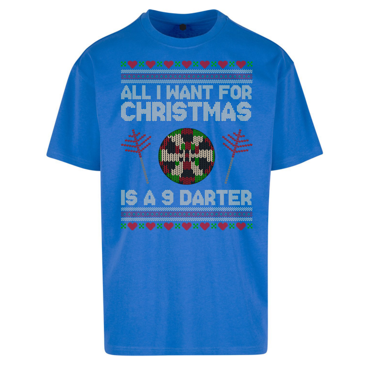 Festive Darts Outfit Oversized T-Shirt