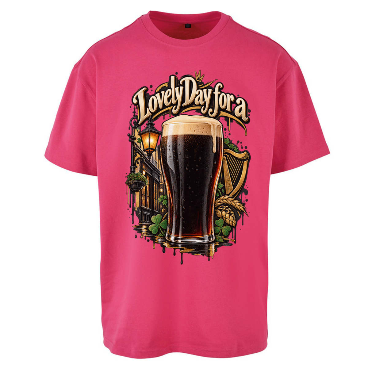 Lovely Day for a Guinness Oversized T-Shirt