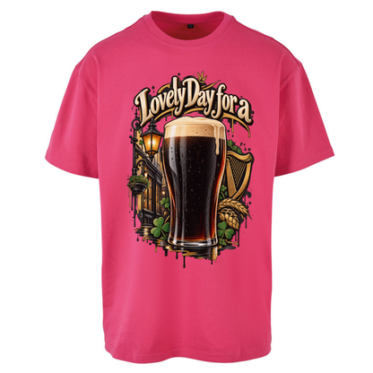 Lovely Day for a Guinness Oversized T-Shirt