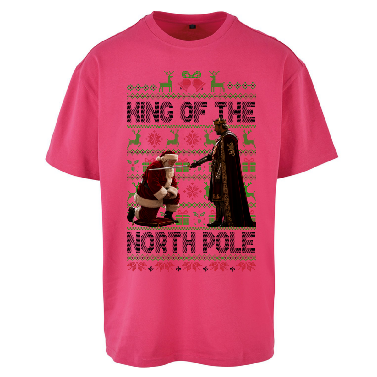 Regal Holiday Gift Oversized T-Shirt