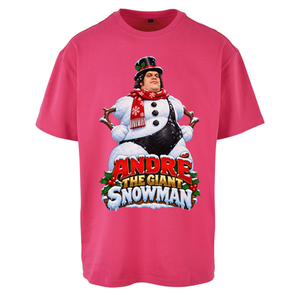 Andre The Giant Christmas Oversized T-Shirt
