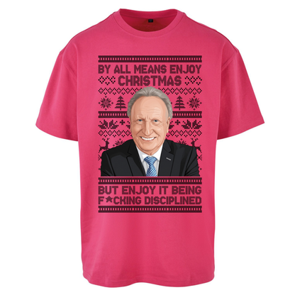Neil Warnock Christmas Oversized T-Shirt