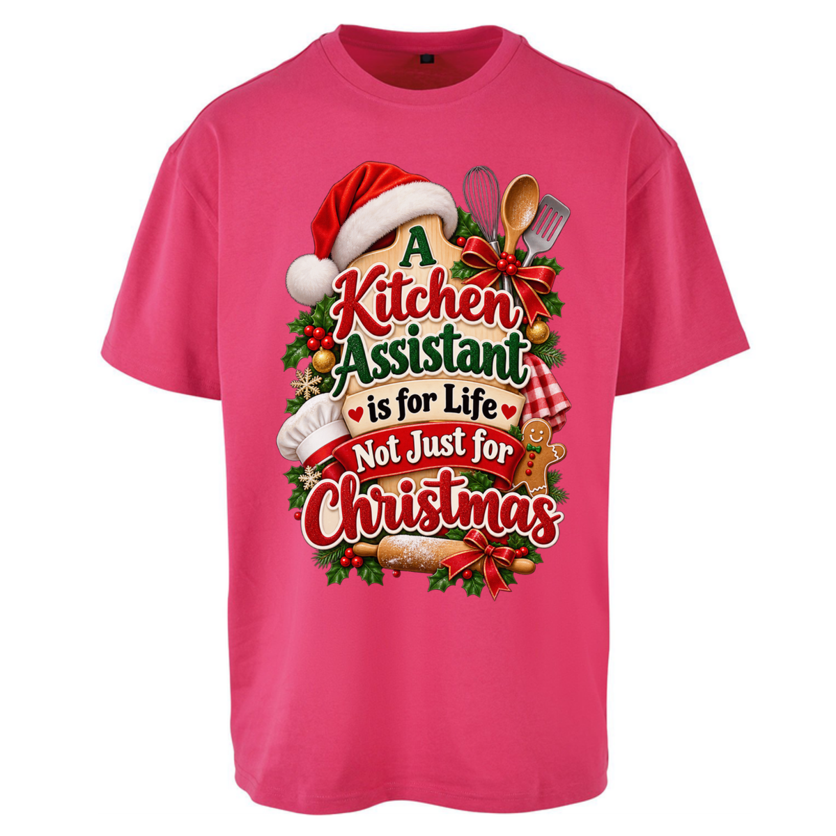 Kitchen Assistant Oversized T-Shirt