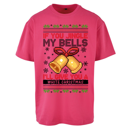 Bell Slogan Clothing Oversized T-Shirt