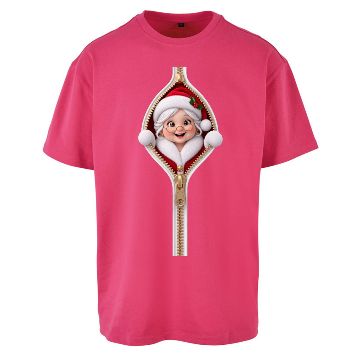 Mrs Claus Outfit Oversized T-Shirt