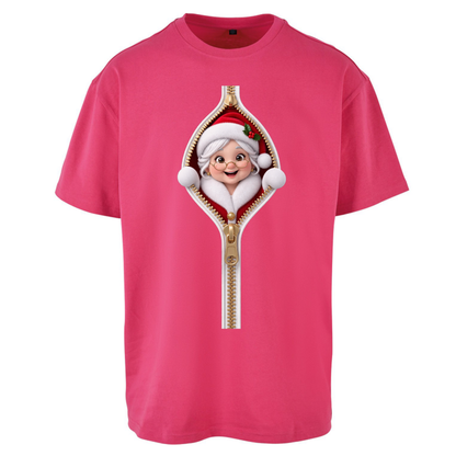 Mrs Claus Outfit Oversized T-Shirt